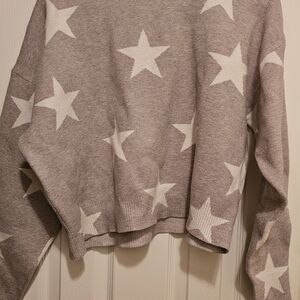 Arden B Heather Gray Knit Top